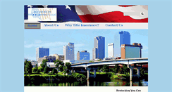 Desktop Screenshot of all-american-title.net